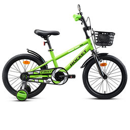 Велосипед 18" Rocket First, цвет зеленый