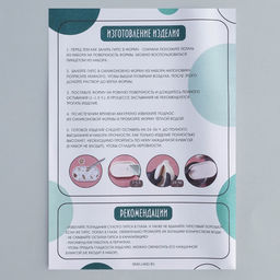 Подставка из гипса. Набор для создания поддона с поталью «Овал»