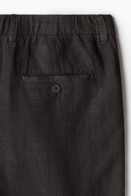 Pantal?n en mezcla de lino Regular Fit - H&m фото 6
