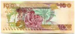 Банкнота 100 долларов 2006 года Соломоновы Острова