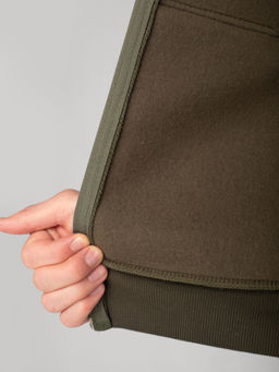 Толстовка мужская футер 3-х нитка начес пенье БАРС ХАКИ - Домтрик фото 4