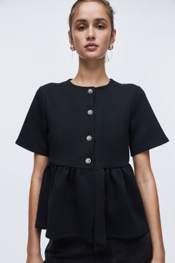 Top con peplum - H&m фото 3