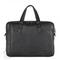 Портфель мужской кожаный 22-1167-1H black Heanbag - S-style фото 2