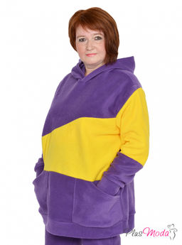Толстовка Модель №951 размеры 44-84 - Plusmoda фото 8