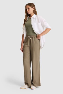Kad_n Haki Kanvas Pantolon - U.s. polo assn фото 3