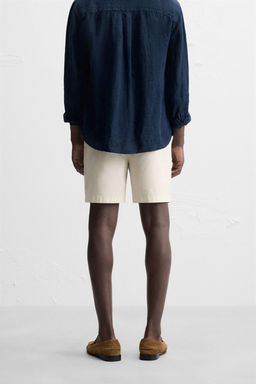 PLEATED REGULAR FIT BERMUDA SHORTS - Zara фото 22