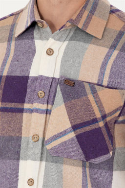 U. S. Polo Assn Мужская рубашка Lumberjack светло-коричневого цвета - U.s. polo assn фото 14