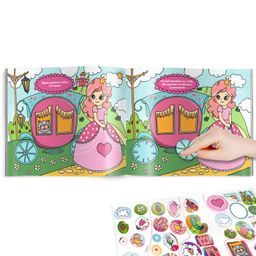 Книжка-картинка Сравни, найди, наклей арт. 53667/ 10 ПРИНЦЕССЫ - Феникс+ фото 3
