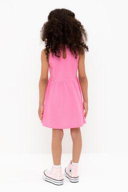 Crockid _ КР 5930/неоновый розовый к555 платье для дев  фото 3