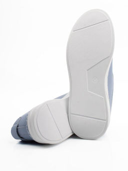 03-YH287-8 LT. BLUE Полуботинки летние женские (натуральная кожа)