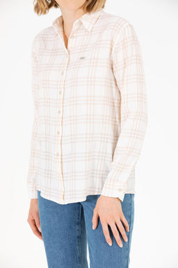 Женская рубашка с длинным рукавом Stone Неожиданная скидка в корзине - U.s. polo assn фото 6