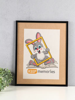 Фоторамка для фото 40×50 см «Премиум», пластик, чёрный