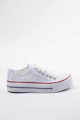 Trendyol Shoes Beyaz Bagc?kl? Yuksek Taban Kad?n Spor Ayakkab? TAKAW25SN00001 - Trendyolmilla фото 20