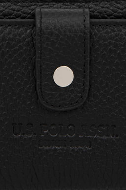 Мужской черный кошелек - U.s. polo assn фото 7