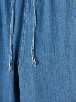 Beli Lastikli Balloon Fit Kad?n Jean Pantolon