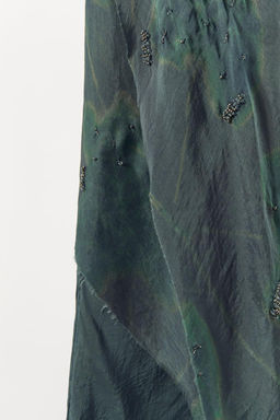 BEADED WRAP TROUSERS - Zara фото 5