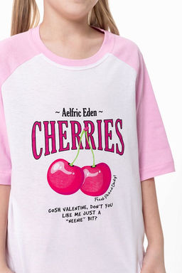 Пижама М225097Прб розовый/белый