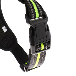 Шлейка улучшенная К7 мягкая светоотражающая, размер S, ОГ 44-55 см, вес 5-9 кг, зелёная - Пижон фото 4