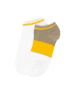 Женские носки цвета экрю Неожиданная скидка в корзине