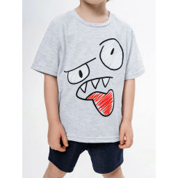 Комплект футболка кулирка и шорты футер 7360900202 - Youlala фото 6