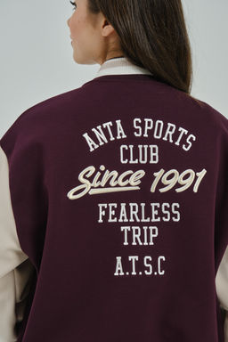 Бомбер утепленный Темно-фиолетовый - Anta фото 7