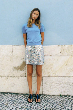 SEQUIN MINI SKIRT - Zara фото 4