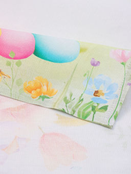 Дорожка на стол Этель «Пасхальный цветок», 50×150 см, 100% хлопок, рогожка 160 г/м²