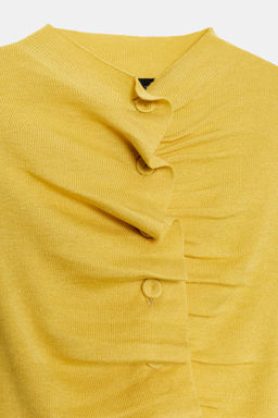 DRAPED KNIT CARDIGAN - Zara фото 12