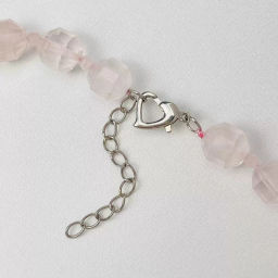 Бусы из Розового кварца (Бразилия)