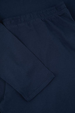 TRENDYOL MAN Siyah Erkek Regular Nak?sl? Orme Buyuk Beden Pijama Tak?m? TMNAW25AI00000 - Trendyolmilla фото 10