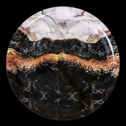 Поднос круглый 34 см / 340 /уп 80/ - Галеонтрейд фото 14