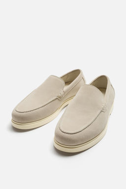 CASUAL LEATHER LOAFERS - Zara фото 6
