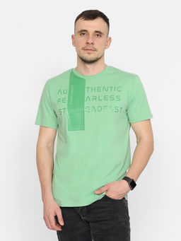 CRB wear/FSSM 60226-38 Футболка мужская,ментоловый/Ex.Cherubino