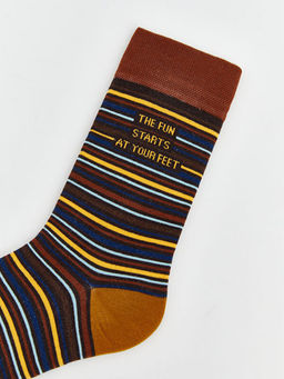 ?izgili Erkek Soket ?orap