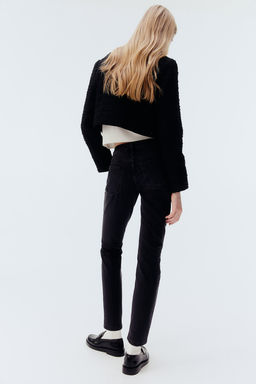 Slim Straight Low Ankle Jeans - H&m фото 3