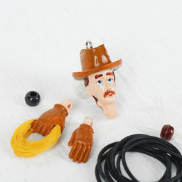 УЦЕНКА Набор для создания брелка «Ковбой»