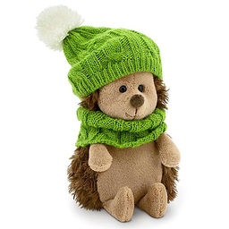 Мягкая игрушка Ежик Колюнчик: Весёлая прогулка, 15 см