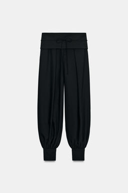 ZW COLLECTION SASH BELT TROUSERS - Zara фото 5