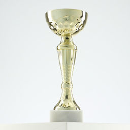 Кубок 150С, зол., подставка камень, 17,6 х 7 х 5,2 см