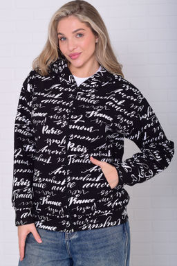 Толстовка женская 6-223 из футера двунитка