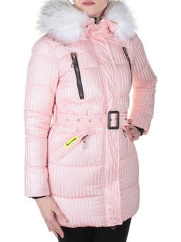 2037 PINK Куртка зимняя облегченная женская Yixiangyuan