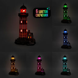 REZARK RAZ-013 Серия Архитектура 72 элемент. с LED подсветкой Приморский маяк