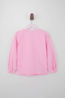 Pembe Uzun Gomlek TKDSS26GO00002 - Trendyolmilla фото 3