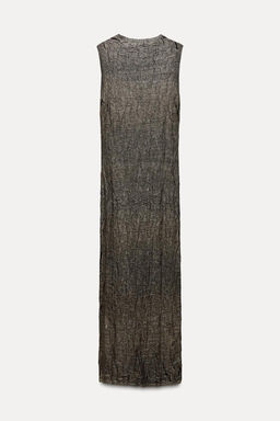 FOIL KNIT DRESS - Zara фото 4