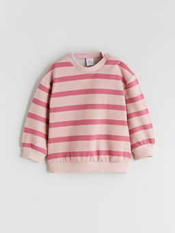 Bisiklet Yaka K?z Bebek Sweatshirt ve Tayt