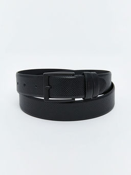 Deri G?r?n?ml? Erkek Kemer