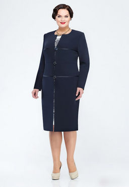 ЭЛЬЗА 1265.1.С1 Платье+ тренч - Almond фото 3