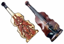 Скрипка/Страдивари (с музыкой)молочный шоколад с фундуком 140гр./АТАГ/ фото 2