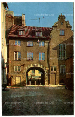 Открытка Рига.Комплекс бывших Шведских ворот 1698 год