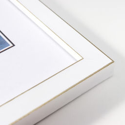 Фоторамка для фото 21×30 см Keep memories «Акварель», пластик, белый, (стекло)